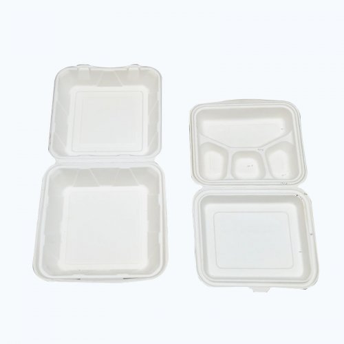 Clamshell food box